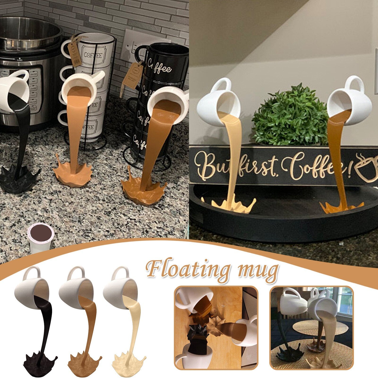 HoverCup™ Floating Coffee Mug Decor | BUY 2 GET 3