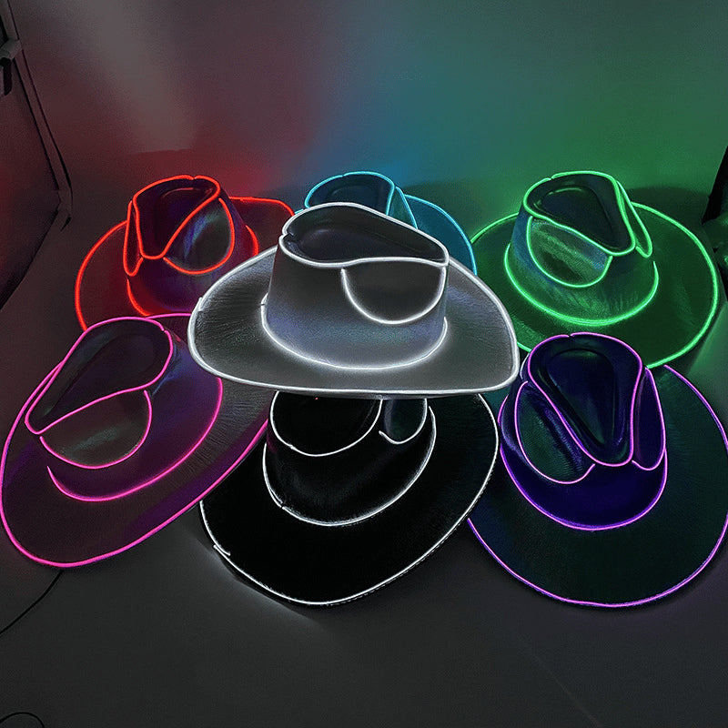 Lokahat LED Cowboy Party Hat