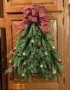 Mistletree Handmade Christmas Tree Wreath