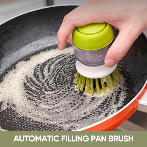 Cleanrush Elegant Multifunctional Pressing Cleaning Brush | Set of 2