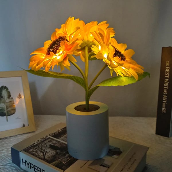 Sunlamp Sunflower Lamp