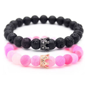 Magcko™ Magnetic King & Queen Partner Bracelets (2PCS)