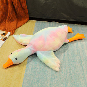 PlushVibe Goose Pillow