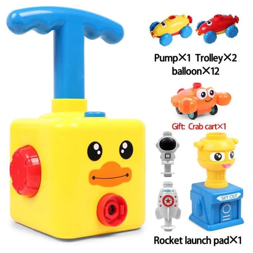 PumpingCar™ Balloon Pump Car Toy Set