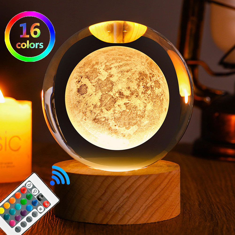 50% OFF | Crysnight Mini Crystal Ball Night Light