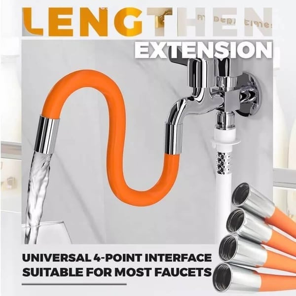 Fausleek 360° Rotation 1/2'' Faucet Extender