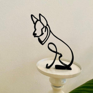 CanineArt™ Metal Dog & Cat Sculptures