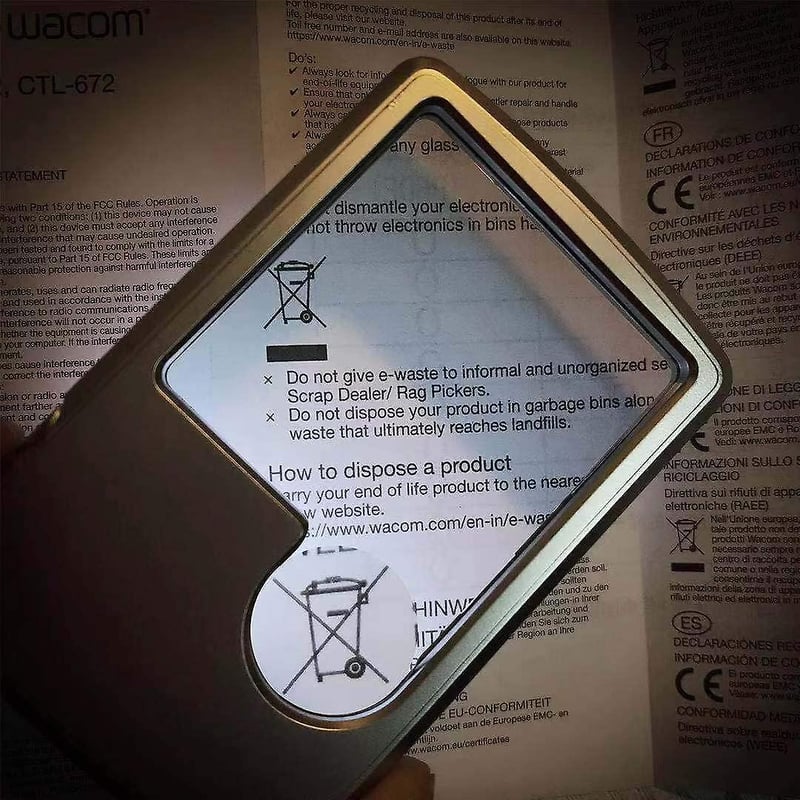 Magnilite LED Light Magnifying Glass