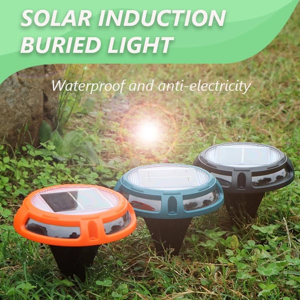 Radiant™ Outdoor Solar Buried Lamp | Set of 3