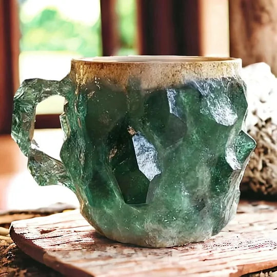 Crystique Imitation Mineral Crystal Coffee Mug