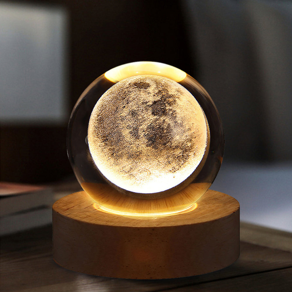 50% OFF | Crysnight Mini Crystal Ball Night Light