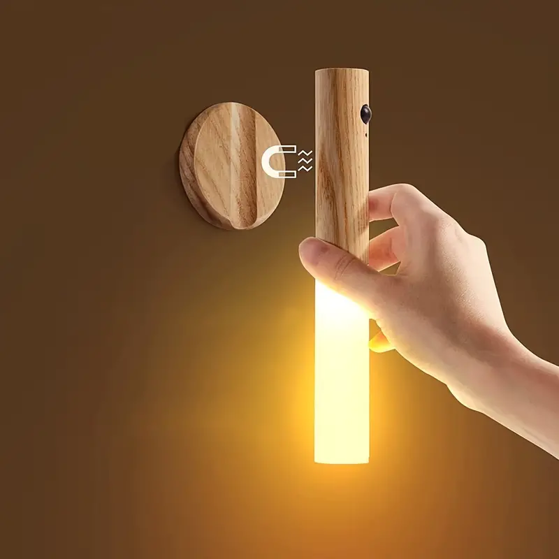 Hangbeam Intelligent Wooden Magnetic Wall Lamp | BUY 1 GET 1 FREE (2PCS)