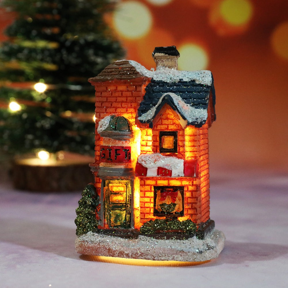 Villight Christmas LED Light House Ornaments | BUY 1 GET 1 FREE (2PCS)