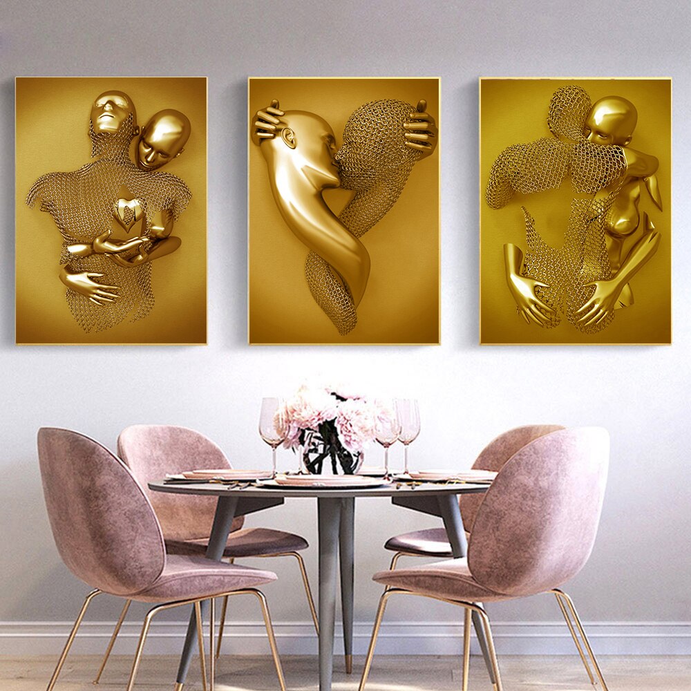 Artizone™ Silver Canvas Paintings