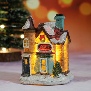 Villight Christmas LED Light House Ornaments | BUY 1 GET 1 FREE (2PCS)