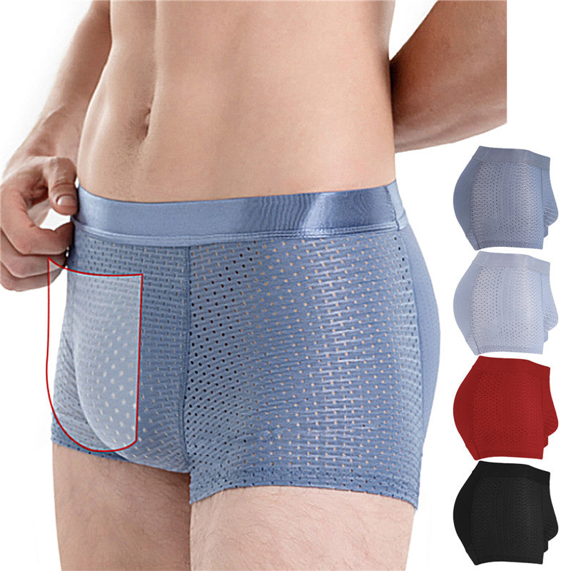 Hypex Ice Silk Breathable Men's Butt Lift Underwear