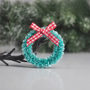 Merryou Set of 12 Mini Christmas Wreaths – 0.79 to 2.36 Inches in Diameter