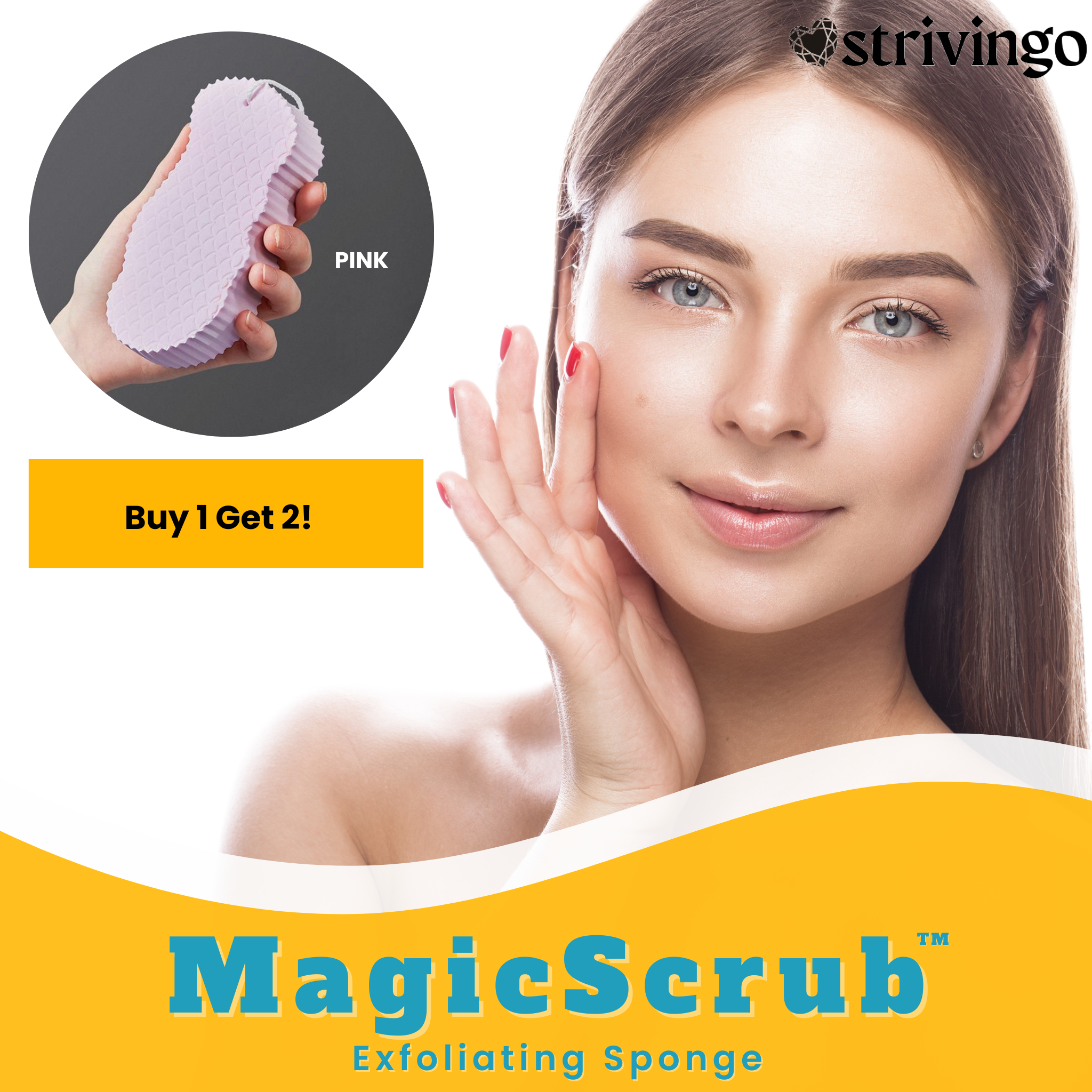 BUY 1 GET 2! MagicScrub™ Exfoliating Sponge