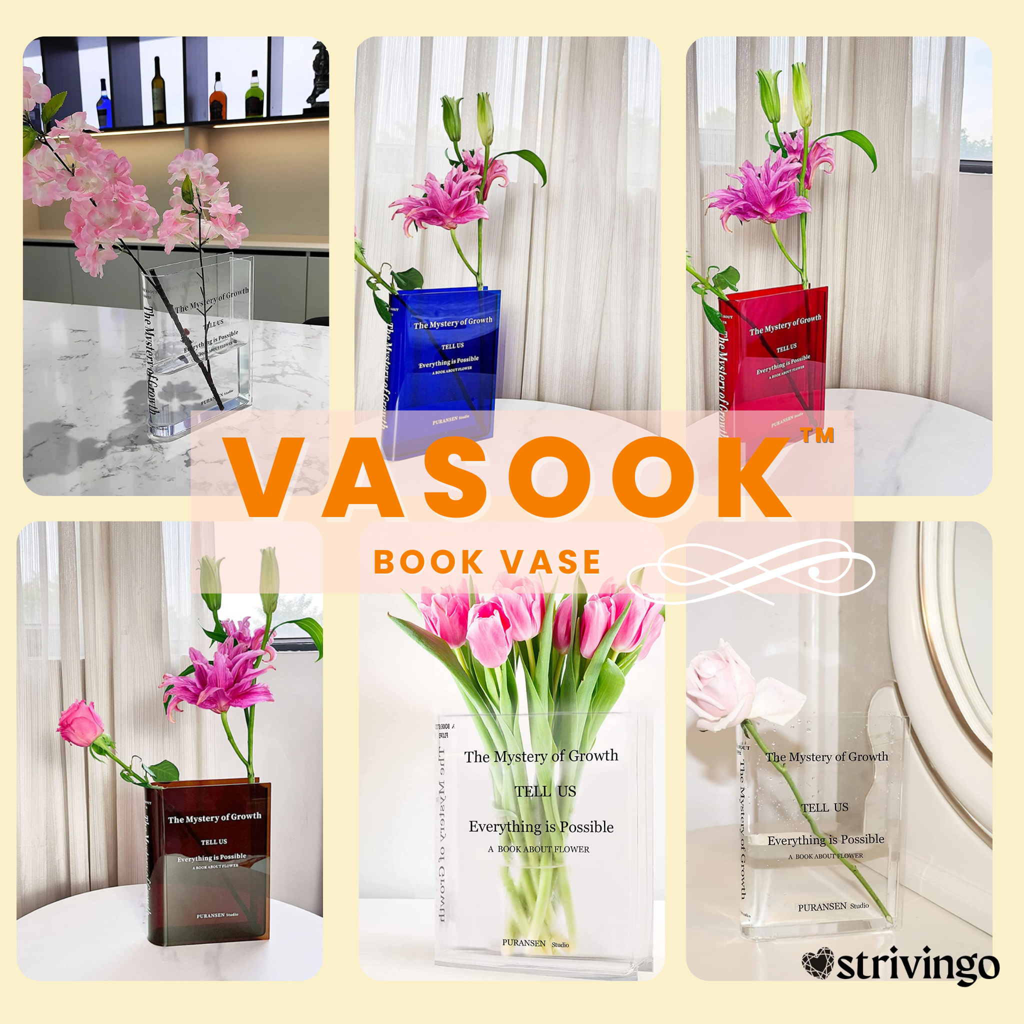 Vasook™ Book Vase | BUY 1 GET 2!