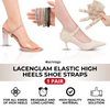 Lacenglam Elastic High Heels Shoe Straps | 1 PAIR