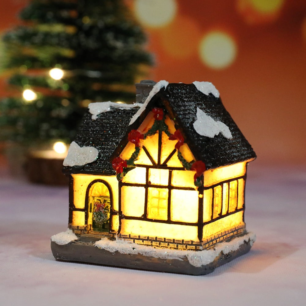 Villight Christmas LED Light House Ornaments | BUY 1 GET 1 FREE (2PCS)