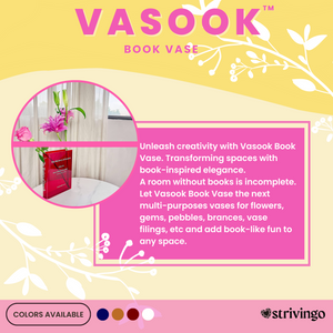 Vasook™ Book Vase | BUY 1 GET 2!