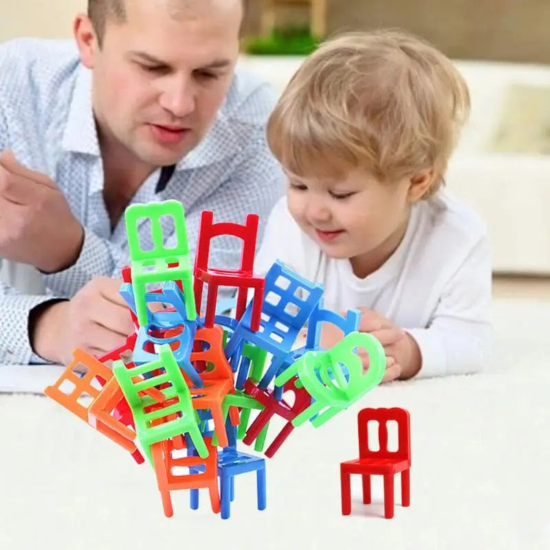 BalanceChairs - Balancing game with stacking tower of chairs