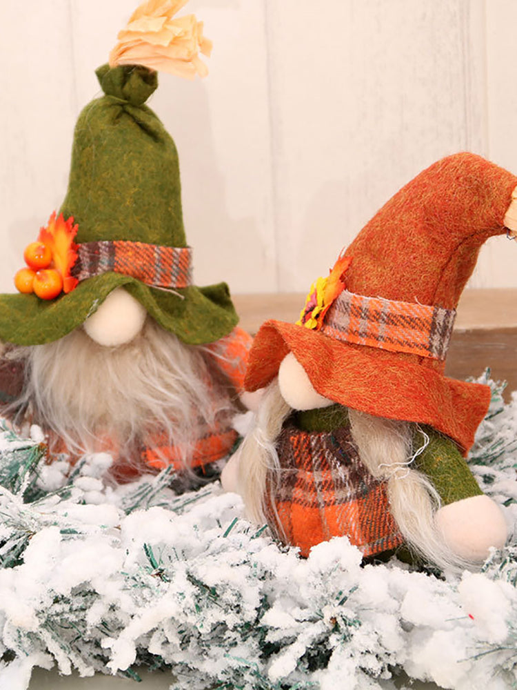 Gnomease Set of 2 Christmas Plush Gnomes