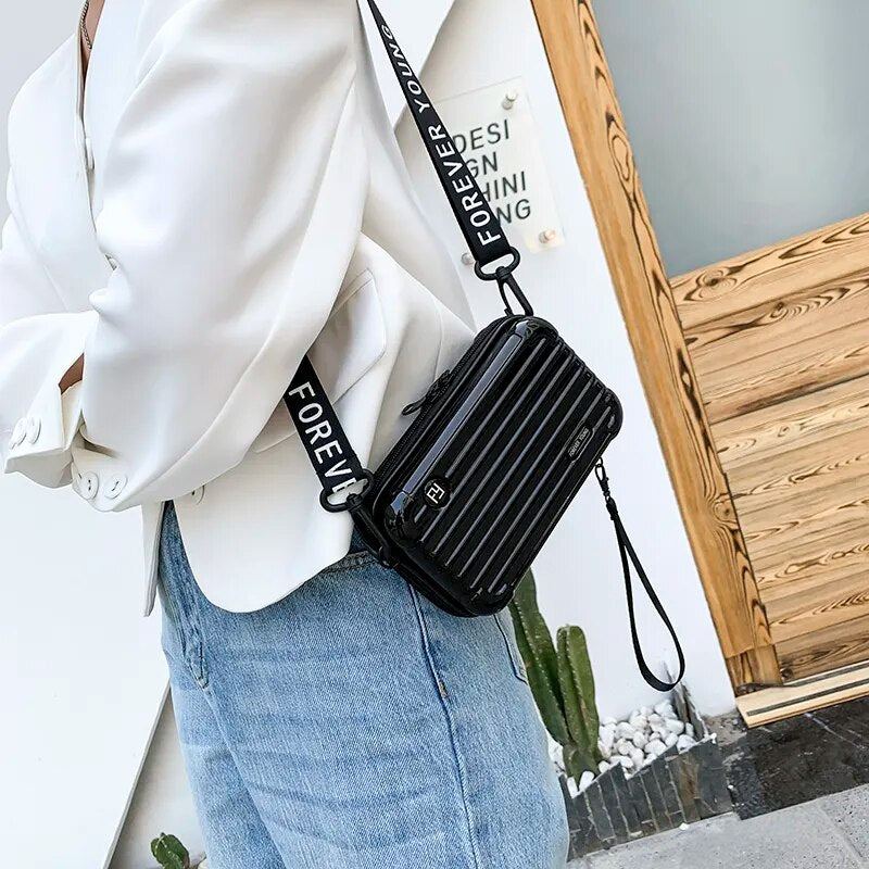 Styluxe™ "Suitcase" Crossbody Bag