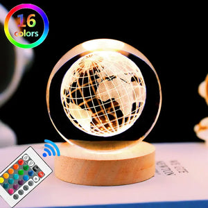 50% OFF | Crysnight Mini Crystal Ball Night Light