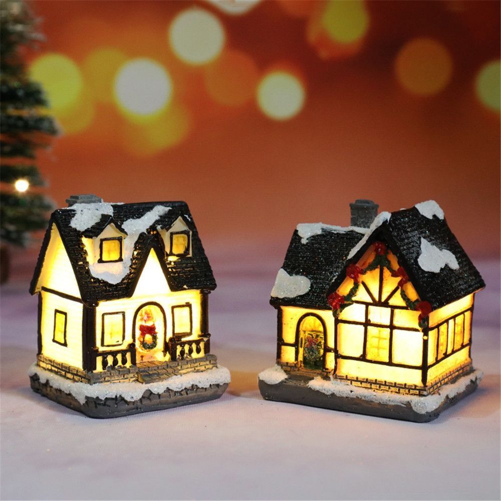 Villight Christmas LED Light House Ornaments | BUY 1 GET 1 FREE (2PCS)