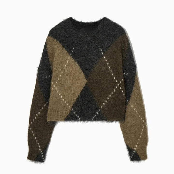 Soara Autumn Elegance Knit Pullover Sweater for Women