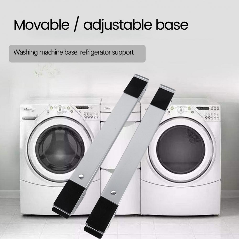 Washstand Adjustable Washing Machine Base Stands | Set of 2