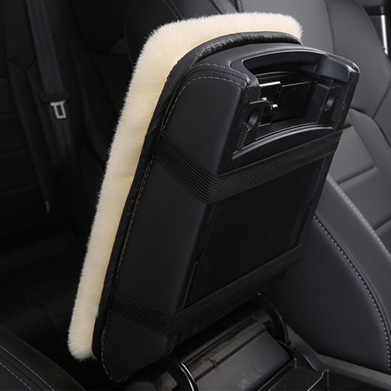 Restush Plush Car Seat Cushion & Armrest