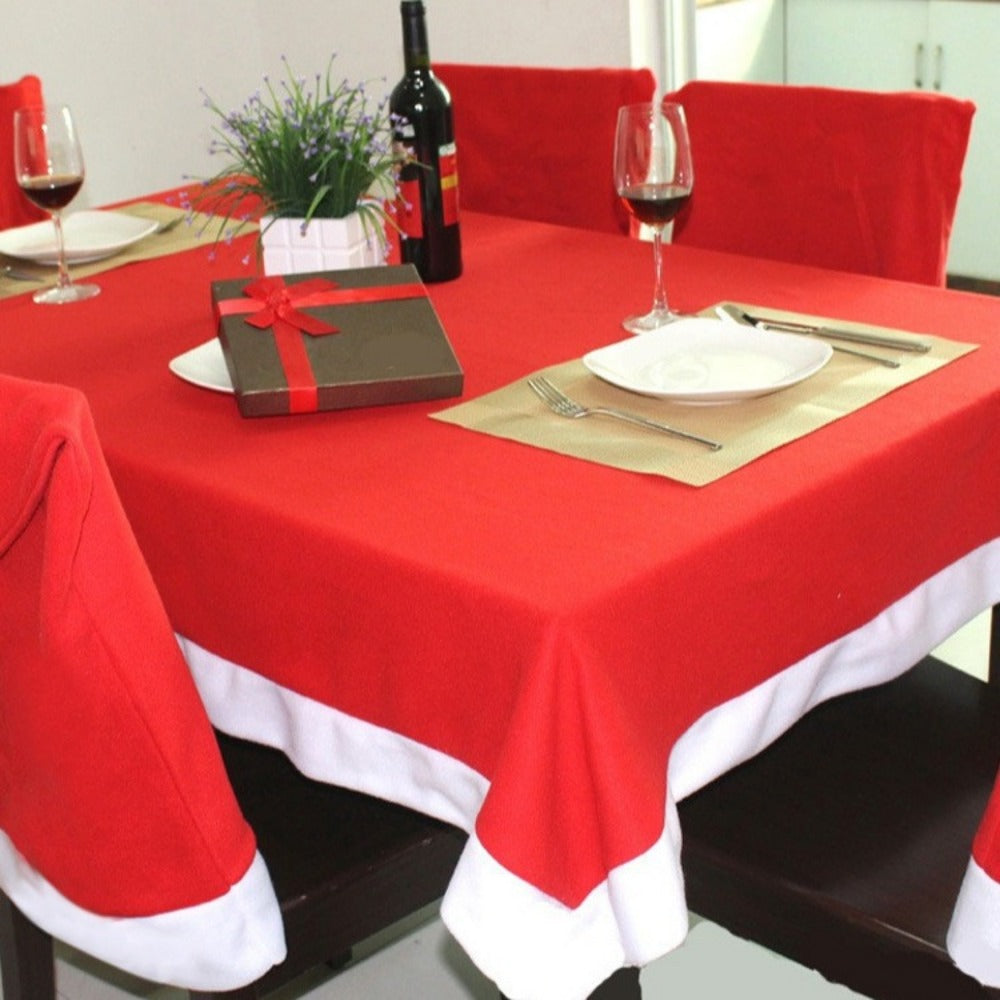 Chairingle Christmas Chair Set and Tablecloth Set