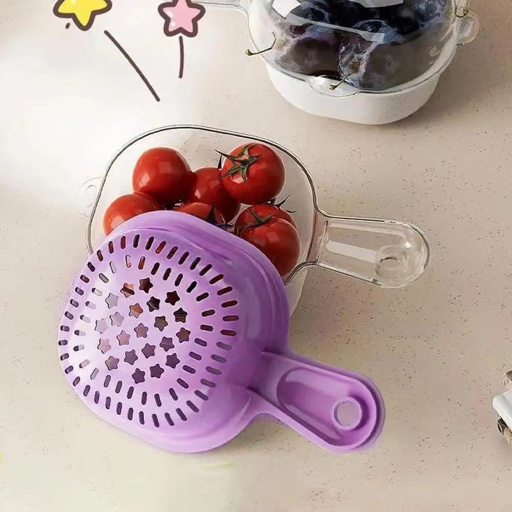 Sepastrain Fruit & Vegetable Strainer with Handle | BUY 1 GET 1 FREE (2PCS)