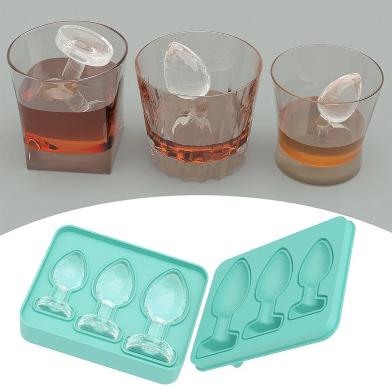 Icebum Silicone Funny Ice Cube Mold