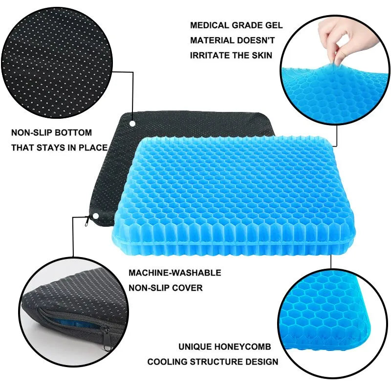 Combzy Honeycomb Pressure Relief Cushion