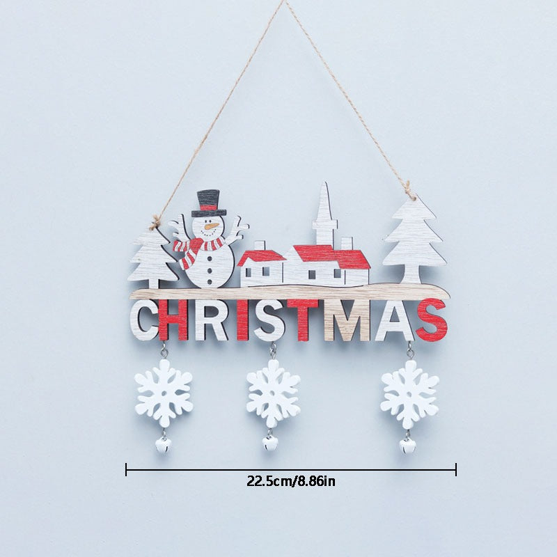 Jollisign Whimsical Wooden Christmas Sign | BUY 1 GET 1 FREE (2PCS)