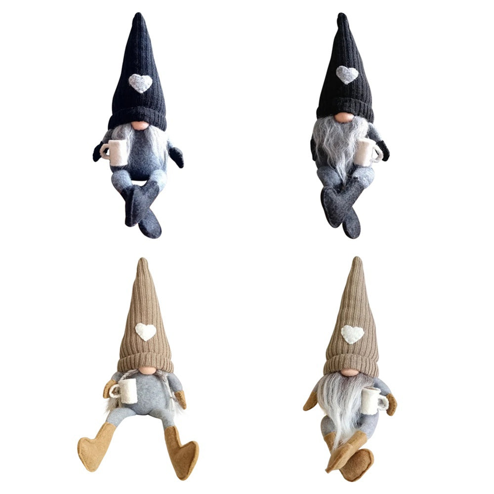 Gnomenose Faceless Christmas Gnome Dolls | Set of 2