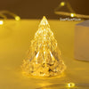 Brightree Crystal Christmas Trees | Set of 5