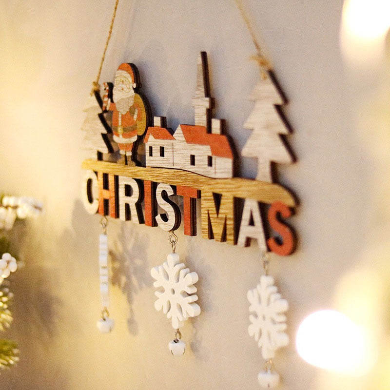 Jollisign Whimsical Wooden Christmas Sign | BUY 1 GET 1 FREE (2PCS)