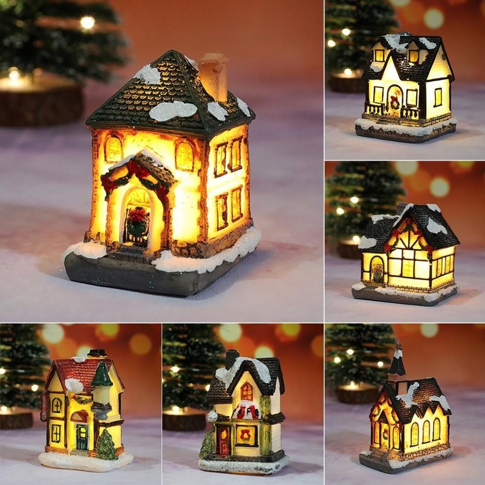 Villight Christmas LED Light House Ornaments | BUY 1 GET 1 FREE (2PCS)