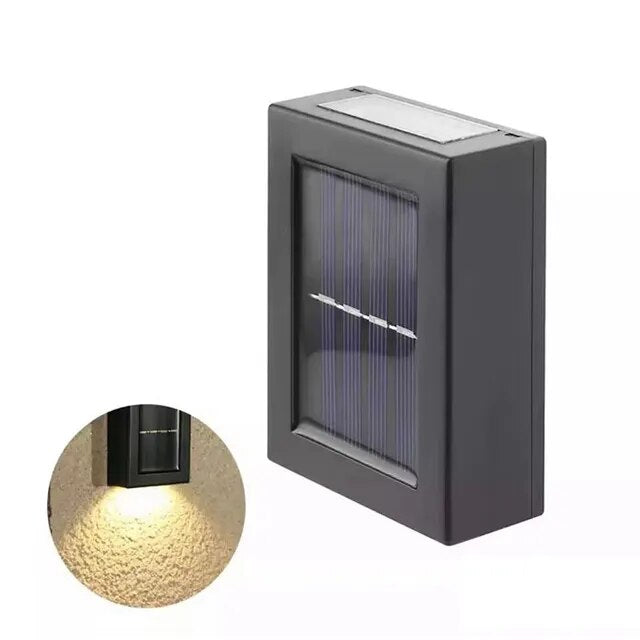 Lithos™ Waterproof Solar Powered Outdoor Wall Light | BUY 1 GET 1 FREE (2PCS)