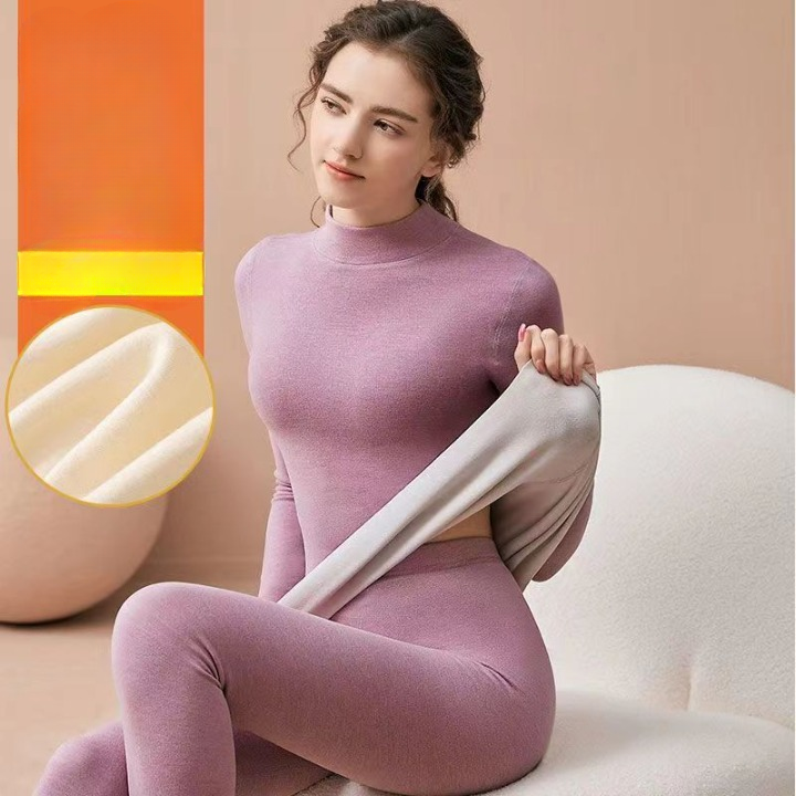 Iris Cozy Thermal Lounge Wear Set for Women