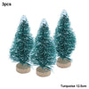 Miniatree Set of 3 Mini Christmas Trees (1.8-5 inches)