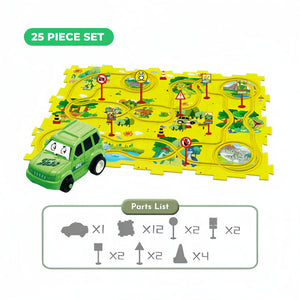 Carmaze Puzzle Track Car Play Set