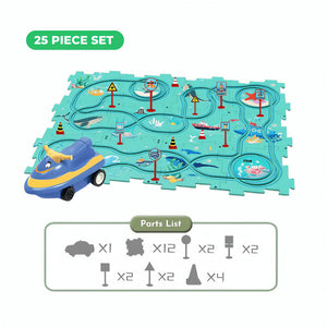 Carmaze Puzzle Track Car Play Set