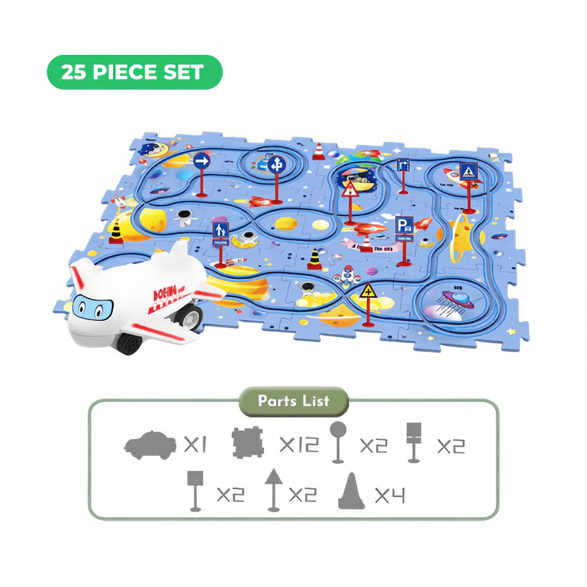 Carmaze Puzzle Track Car Play Set