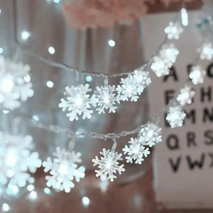 Sparkleigh Snowflake Sparkle USB Fairy String Lights